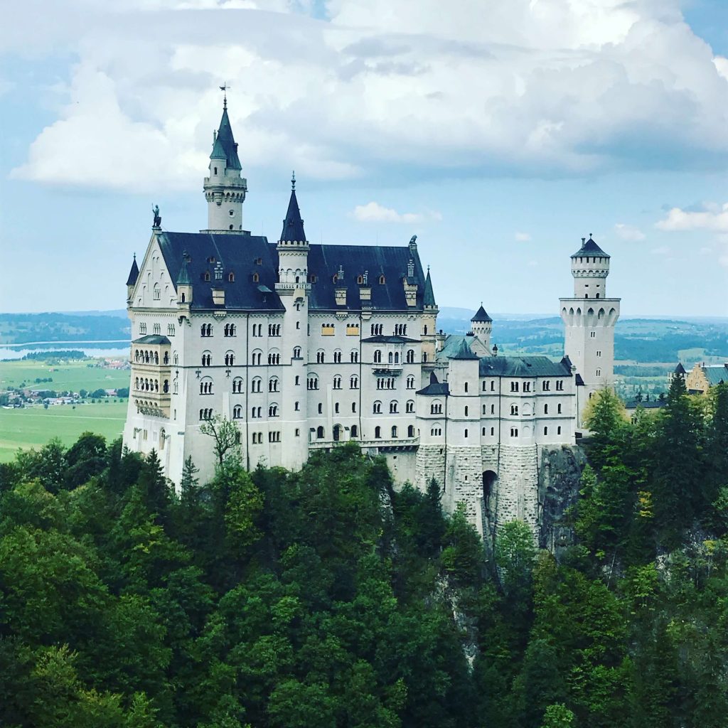 Guia brasileiro no Castelo Neuschwanstein