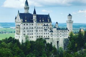 Guia brasileiro no Castelo Neuschwanstein