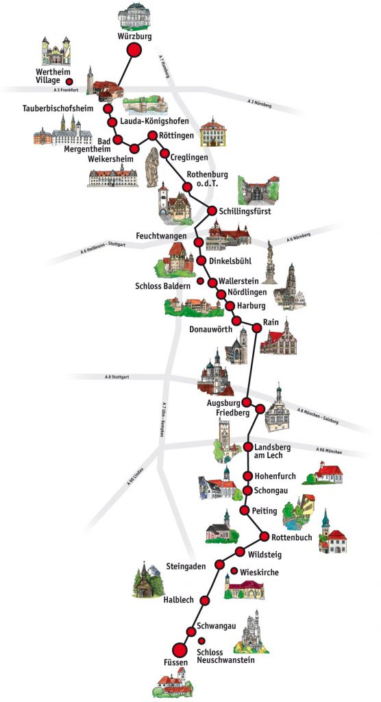 Cidades da Rota Romântica