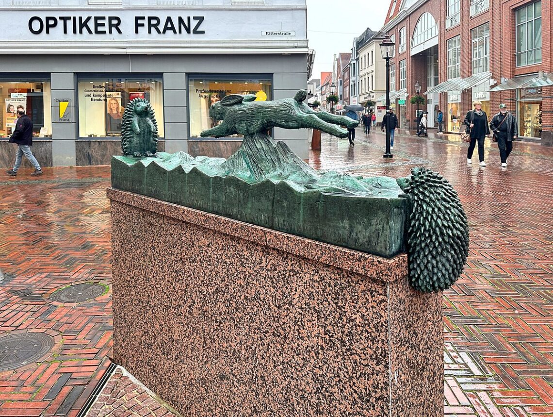 Buxtehude: A Lebre e o Porco-Espinho na Rota dos Contos de Fadas | Conheça com Guia Brasileiro - Minderbinder no WikiMediaCommons