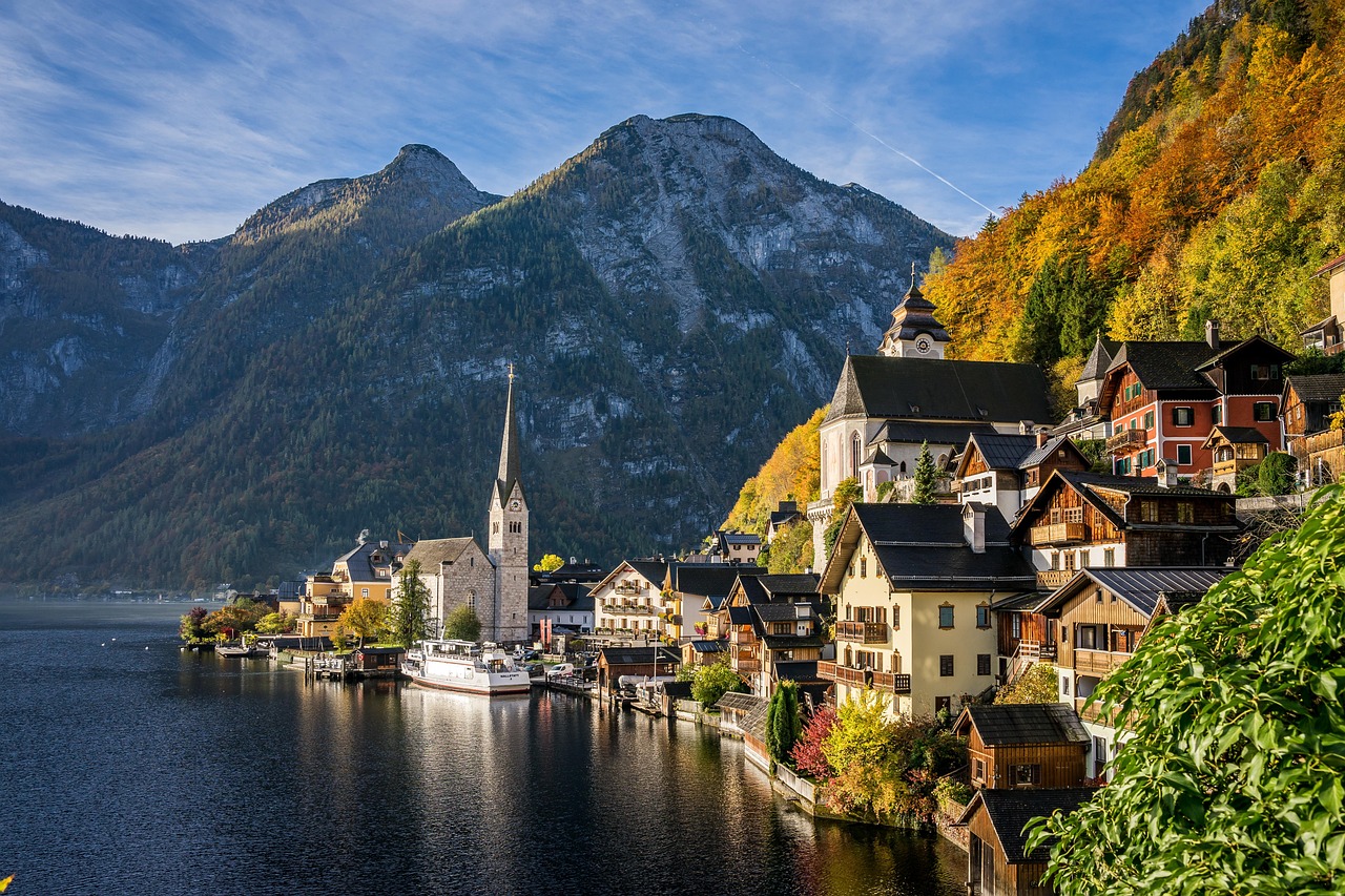 Hallstatt, uma das cidades mais pitorescas da Áustria