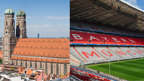 Estadio Bayern de Munique - Estadio Bayern de Munique - Tour em Munique com Guia brasileiro: Centro Histórico e Allianz Arena