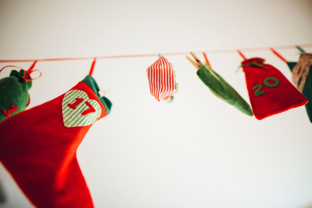 Calendário do Advento -Markus Spiske no Pexels