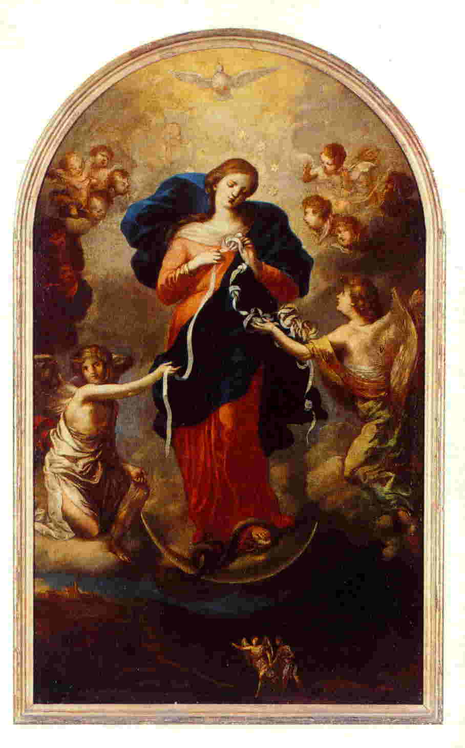 Nossa Senhora Desatadora dos Nós na Alemanha - Por Johann Georg Melchior Schmidtner no WikiMedia Commons